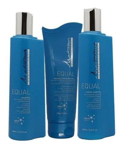 Mediterrani Home Care Mediterrani Ionixx Equal Shampoo + Mascara + Leave in Cnf - Mediterrani