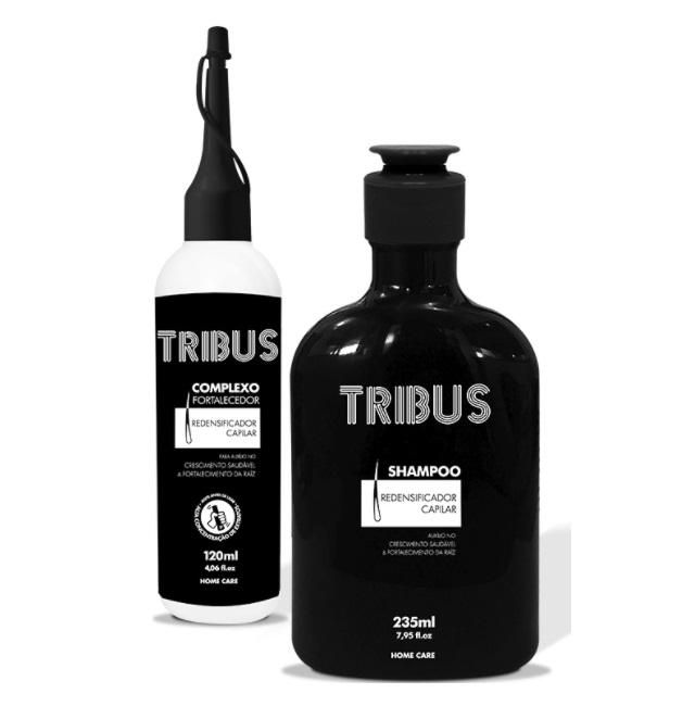 Tribus Bicaphil Natural Extracts Redensifier Treatment Kit 2 Itens - M