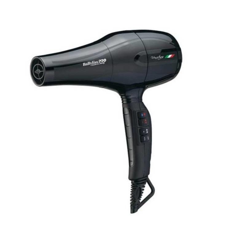 Professional Venetian Black Hair Dryer 110V 127V 2000W Babyliss