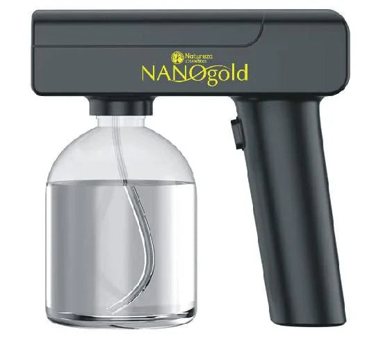 Nano Gold Jet Blue LED Spray Hair Treatment - Natureza Cosmetics