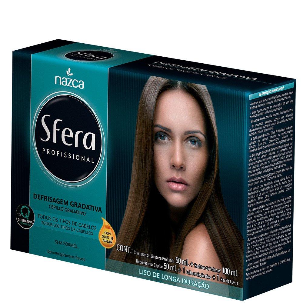 Sfera Gradual Smoothing Anti Frizz Brazilian Hair Smoothing Mini Kit