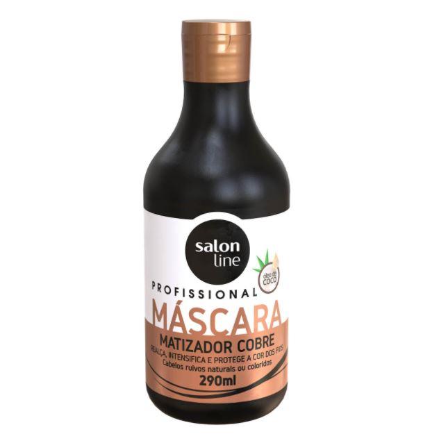 Other Hair Mask Professional Tinting Copper Red Colored Hair Coconut Mask 290ml - Salon Line