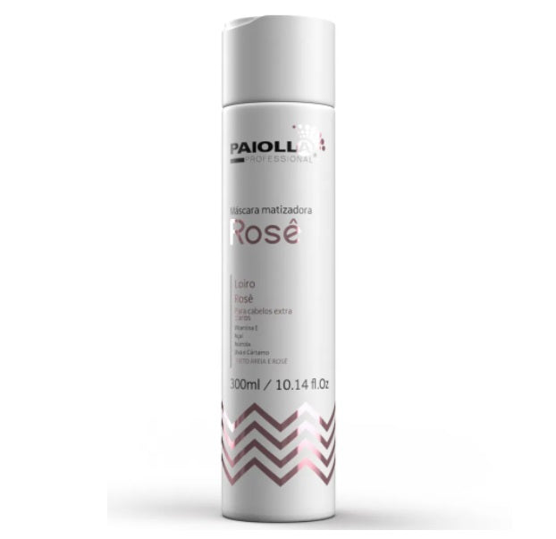 Paiolla Hair Care Rose Effect Blond Tinting Color Maintenance Treatment Hair Mask 300ml - Paiolla