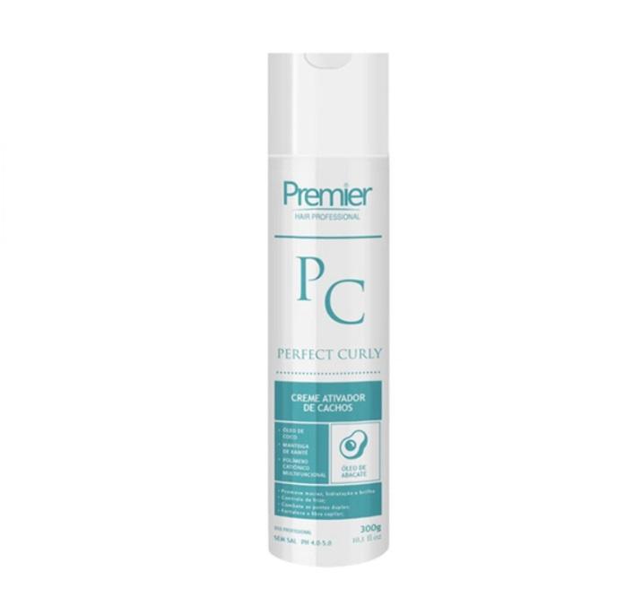Premier Hair Home Care Perfect Curly Curls Activator Cream Avocado Oil Treatment 300g - Premier Hair