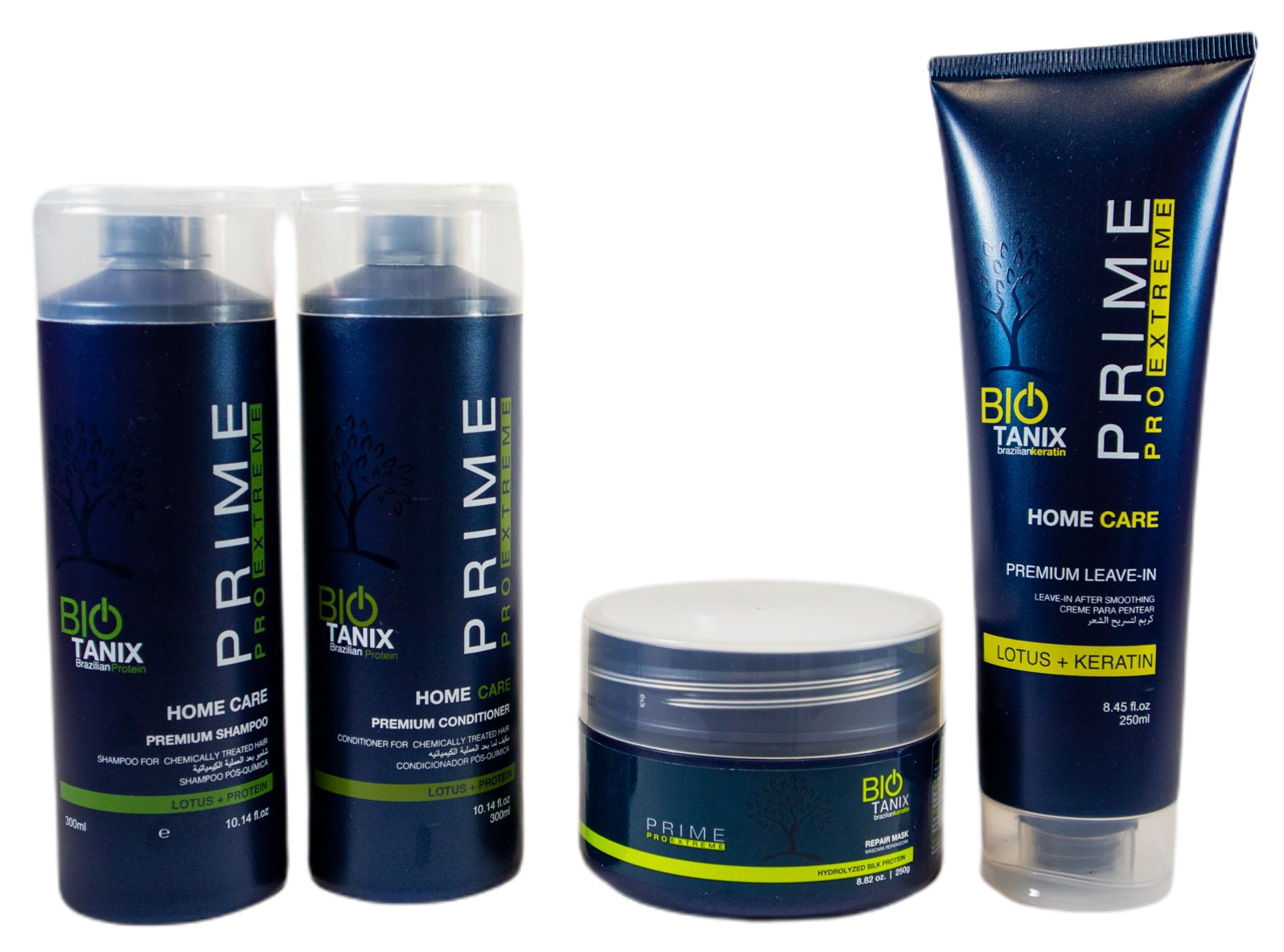 Prime Pro Extreme Bio Tanix Hair Keratin Home Care Treatment 4 Products - Prime Pro