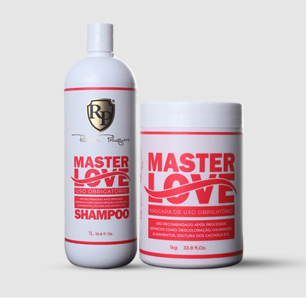 Robson Peluquero Hair Treatment Master Love Mandatory Use Post Treatment Kit 2x1 - Robson Peluquero