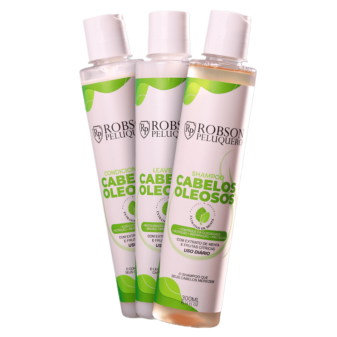Robson Peluquero Home Care Robson Peluquero Home Care Oily Hair Kit 3x300ml / 3x 10.1 Oz