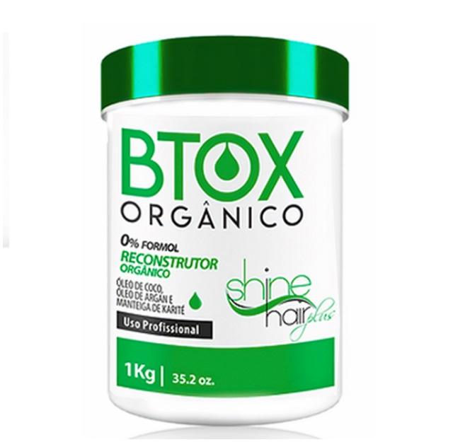 Crema Alisadora Btox Coco Argán Karité Orgánica 1Kg Cabello con Bril