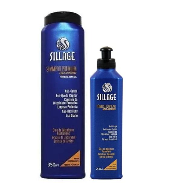 Sillage Brazilian Keratin Treatment Intensive Action Anti-Fall Oil Control Deep Cleaning Treatment 2 Prod. - Sillage