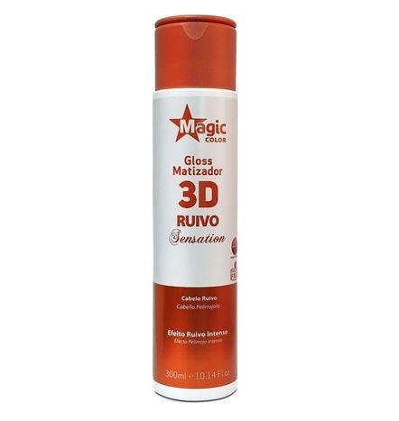 3D Red Hair Sensation Intense Tinting Gloss Pigment Mask 300ml - Magic Color