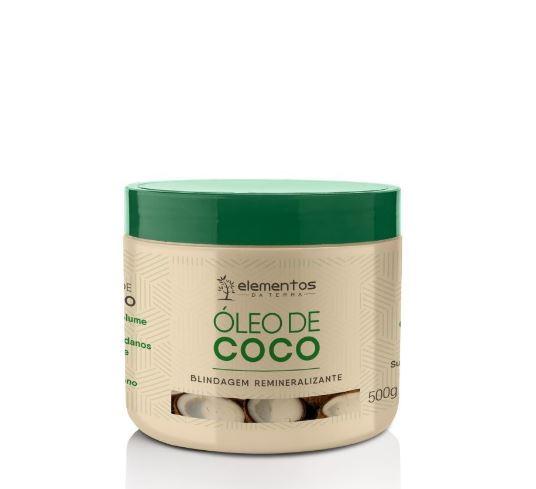 Escudo Remineralizante Coco Elementos de la Tierra Mascarilla Capilar 500g - NutraHair