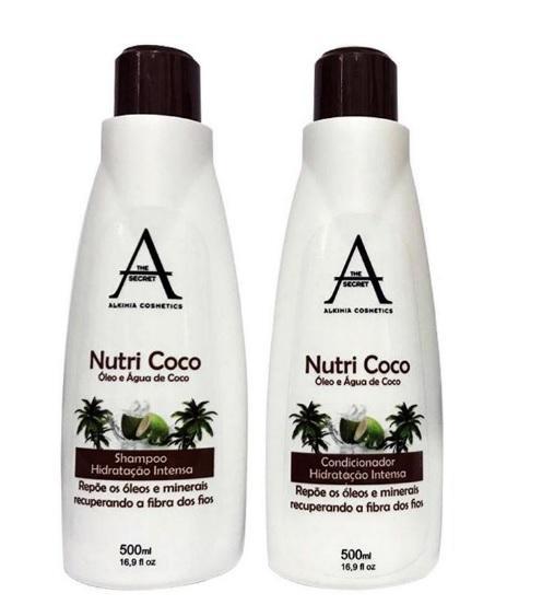 Professional Argan Coconut Extreme Moisturizing Kit Nutricoco 2x500ml - Alkimia