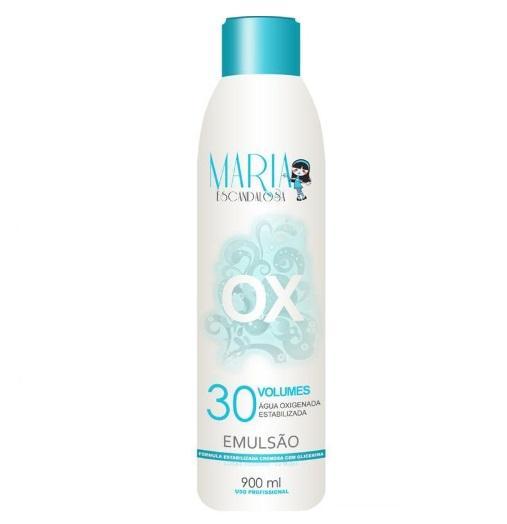 Peróxido de Hidrógeno Decoloración OX 30 Profesional 900ml - Maria Escandalosa
