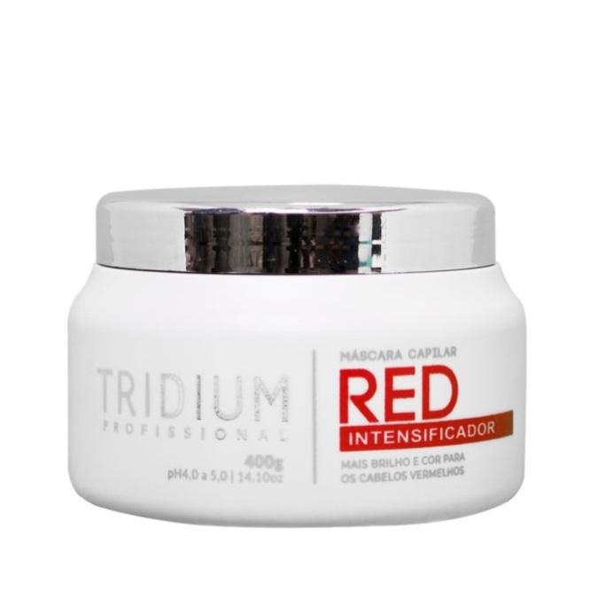 Tridium Hair Mask Professional Red Intensifier Color Fix Booster Tinting Shine Mask 400g - Tridium