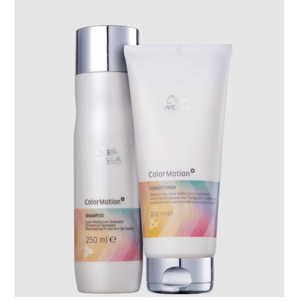 Wella Hair Care Kits Color Motion Colored Damaged Hair Strenghtening Treatment Kit 2 Itens - Wella