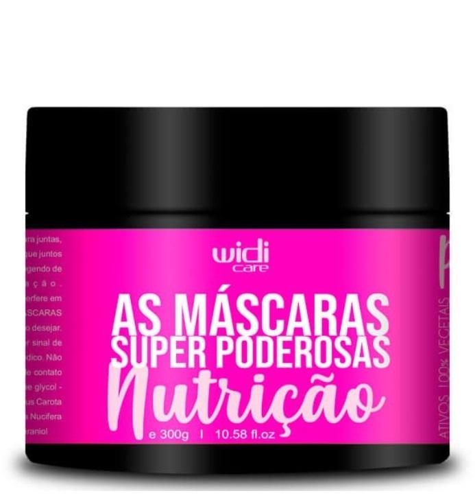 Widi Care Hair Mask Super Poderosas Powerful Nutrition Capillary Schedule Mask 300g - Widi Care