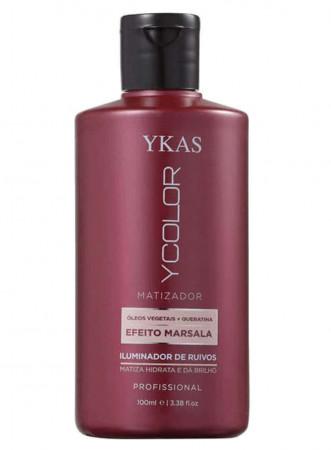 Ycolor Tinte Efecto Marsala Iluminador Queratina Aceite Vegetal 100ml - Ykas