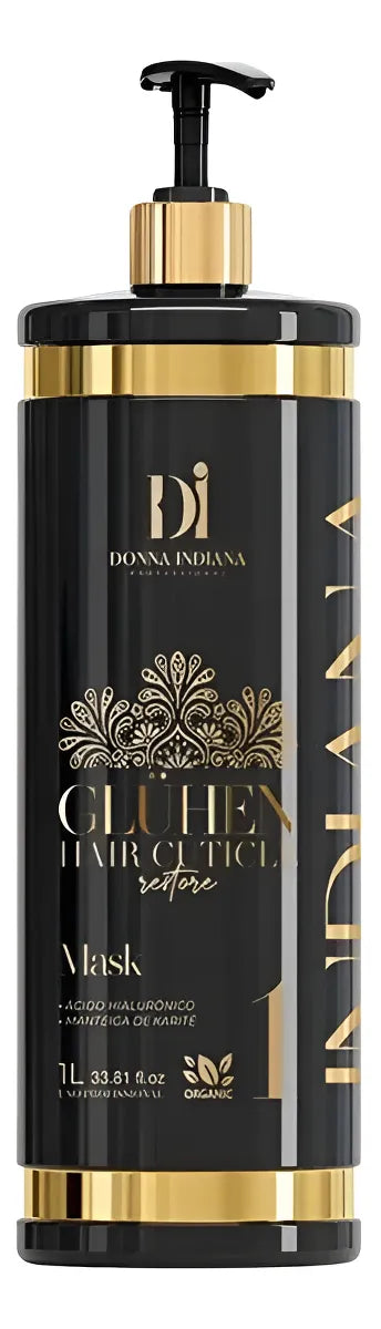 QueenCare Indiana Gloss Hair Volume Reducer Progressive Brush 1L / 33.8 fl oz