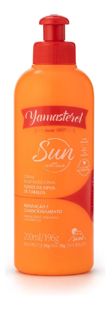 Yamasterol Sun Solar Protection Hair Hydration Multifunctional Cream 200g - Yamá