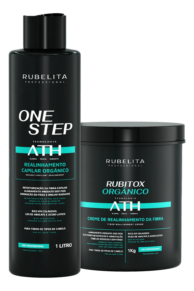 ATH Organic One Step Smooth Hydration Progressive + Botox Kit 2x1L - R