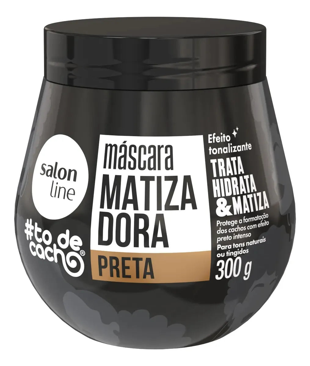 Salon Line Professional Tinting Black Matiz Colored Hair Coconut Mask 300g