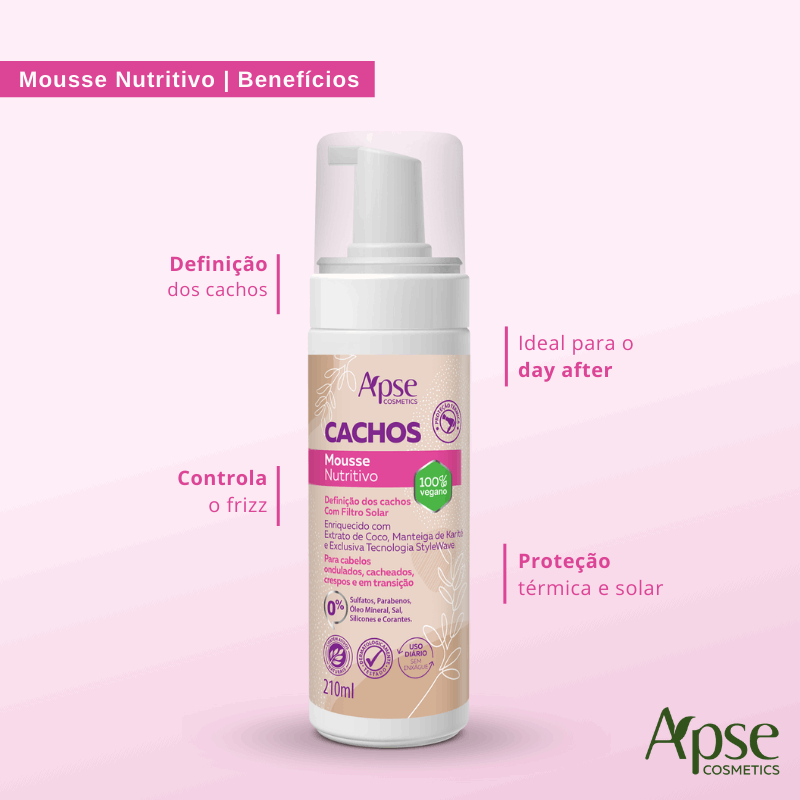 Apse Cosmetics Activators Apse Cosmetics - Curl Finishing Kit - Activator, Gelatin, and Mousse (3 ITEMS)