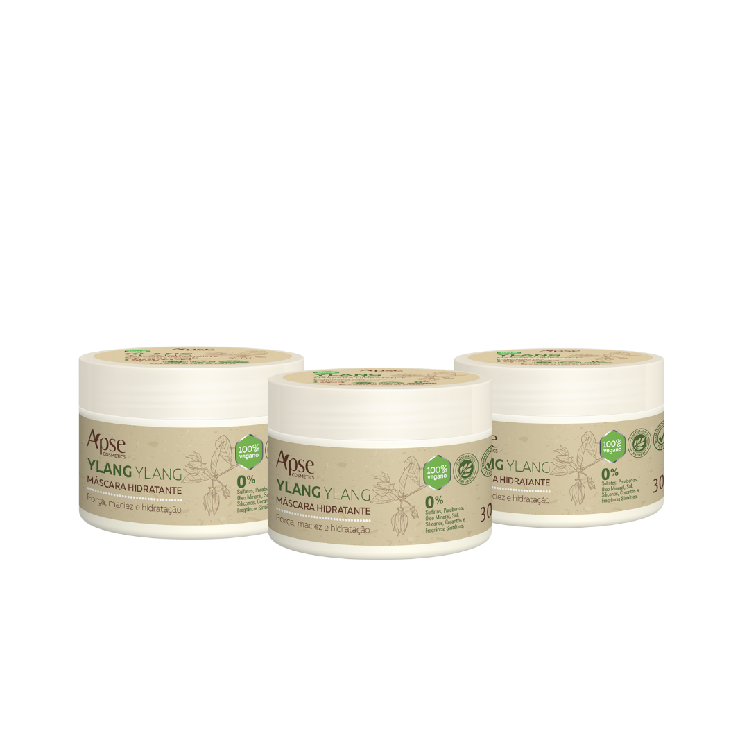 Apse Cosmetics Apse Cosmetics - Ylang Ylang Masks Kit 10.58 oz (3 items)