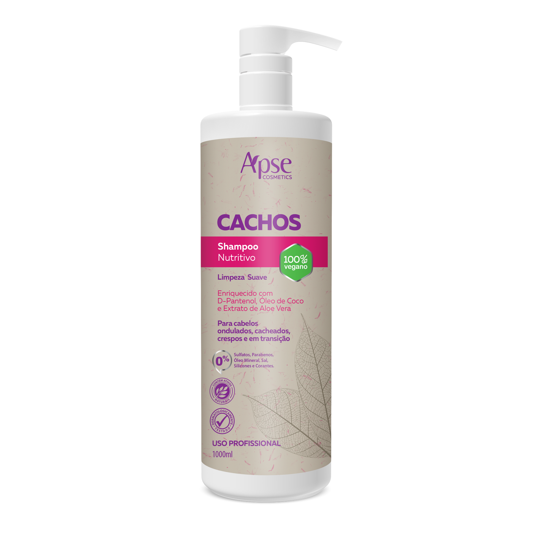 Apse Cosmetics Shampoo Apse Cosmetics - Nutritive Curls Shampoo 33.8 fl oz