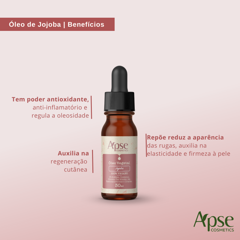 Apse Cosmetics Vegetable Oils Apse Cosmetics - Jojoba Vegetable Oil 1 fl oz