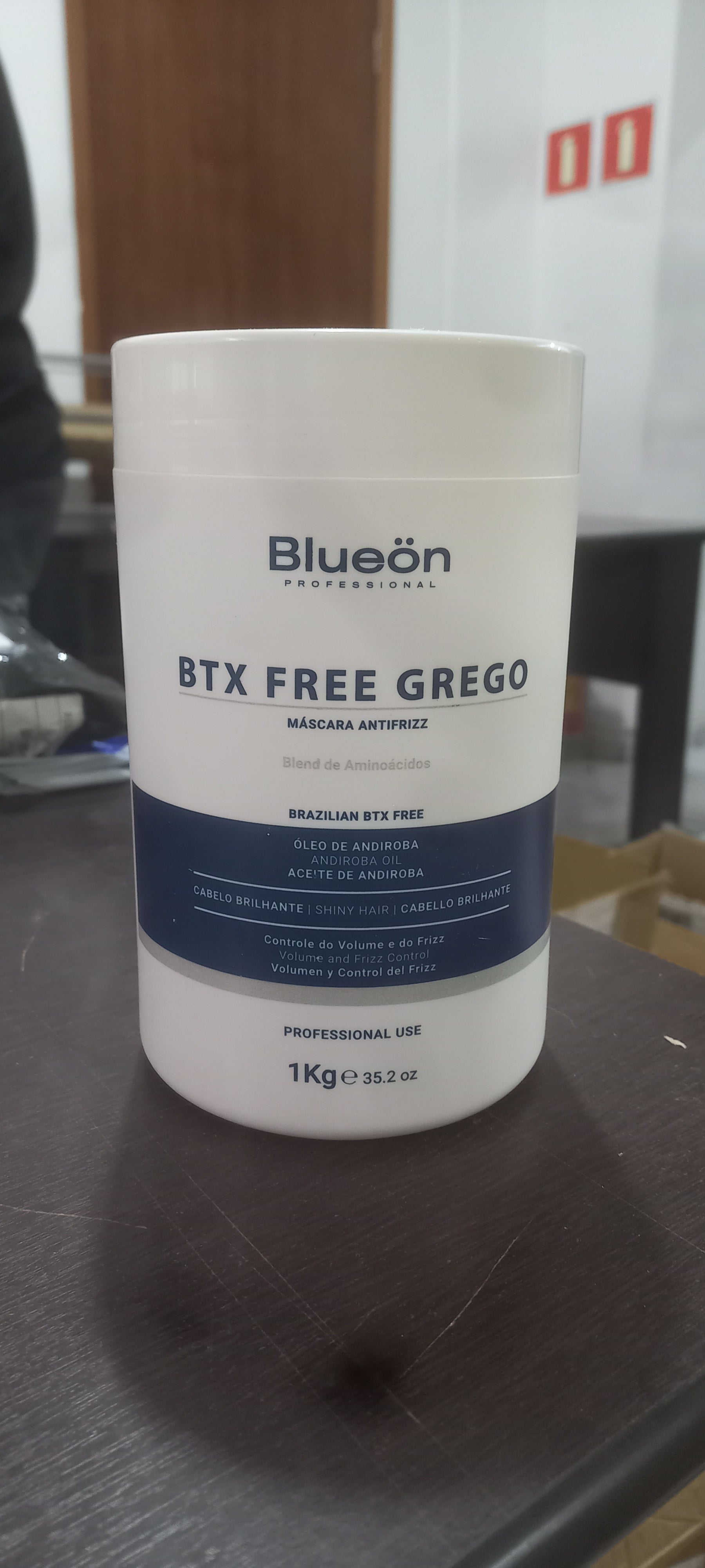Blueken Grego BBtx Deep Hair Mask Hair Straightening Anti-Frizz Treatment 2.2 lbs (1kg)
