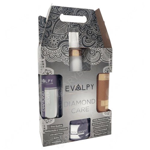 EVOLPY LISS Blond Hair Schedule Platinum Effect 4 Products 10 Diamond Care Silver Evolpy Liss treatments