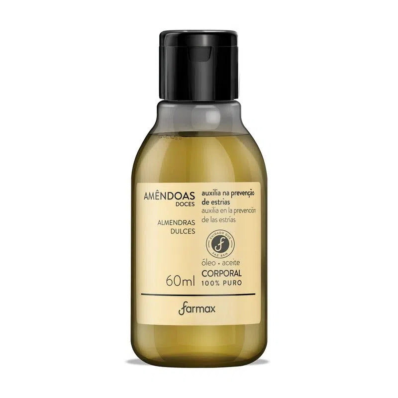 Farmax Body Bath and Body Oil Bath Farmax Amendoa Almond Body Oil 60ml / 2 fl oz