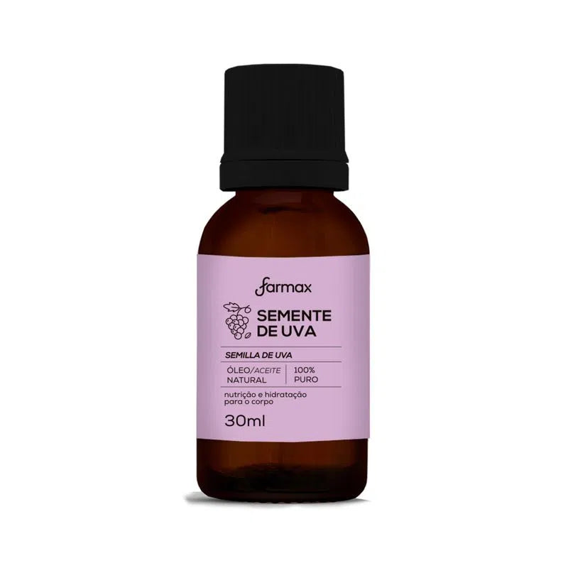 Farmax Body Bath and Body Oil Bath Farmax Grape Seed Body Hair Oil 30ml / 1 fl oz