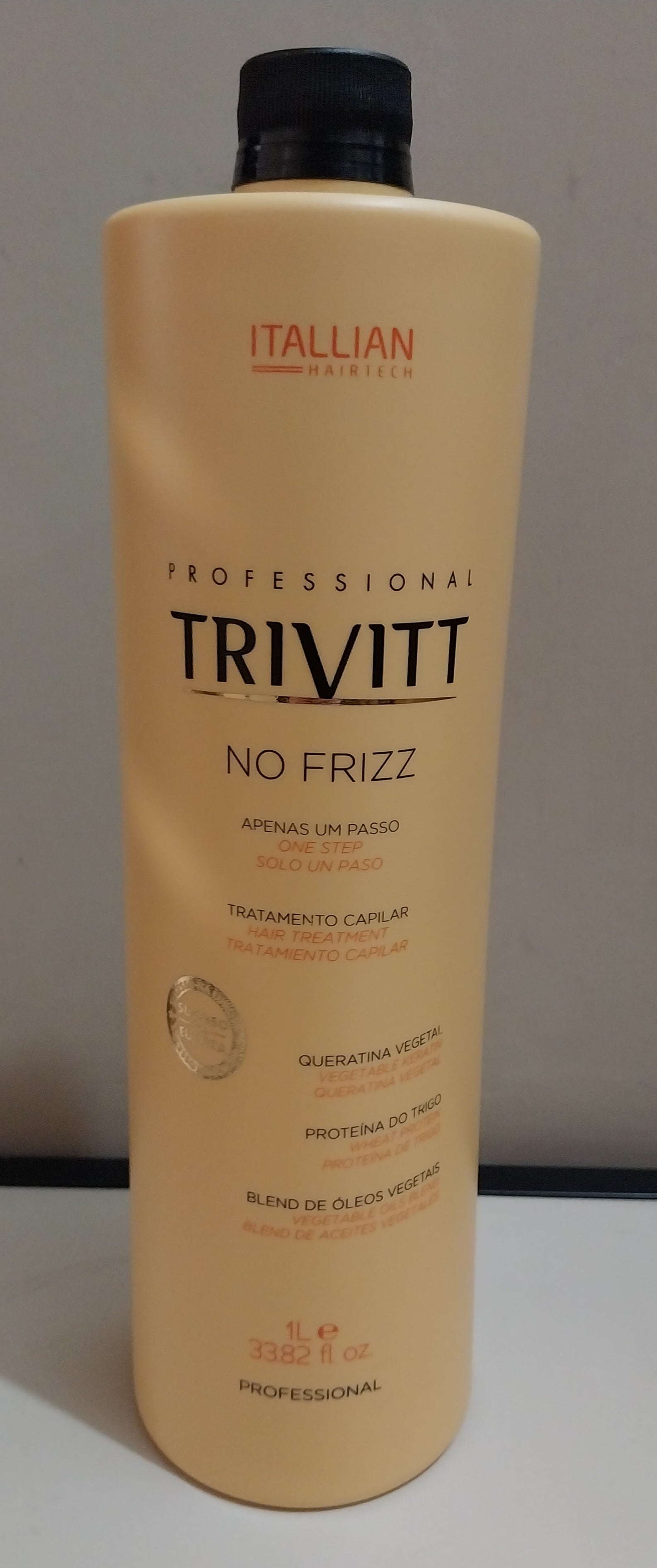 Itallian Hair Tech Hair Serum and Oils 12 Oils Blend New Trivitt Liss Progressive Single Step 1L - Itallian Hair Tech