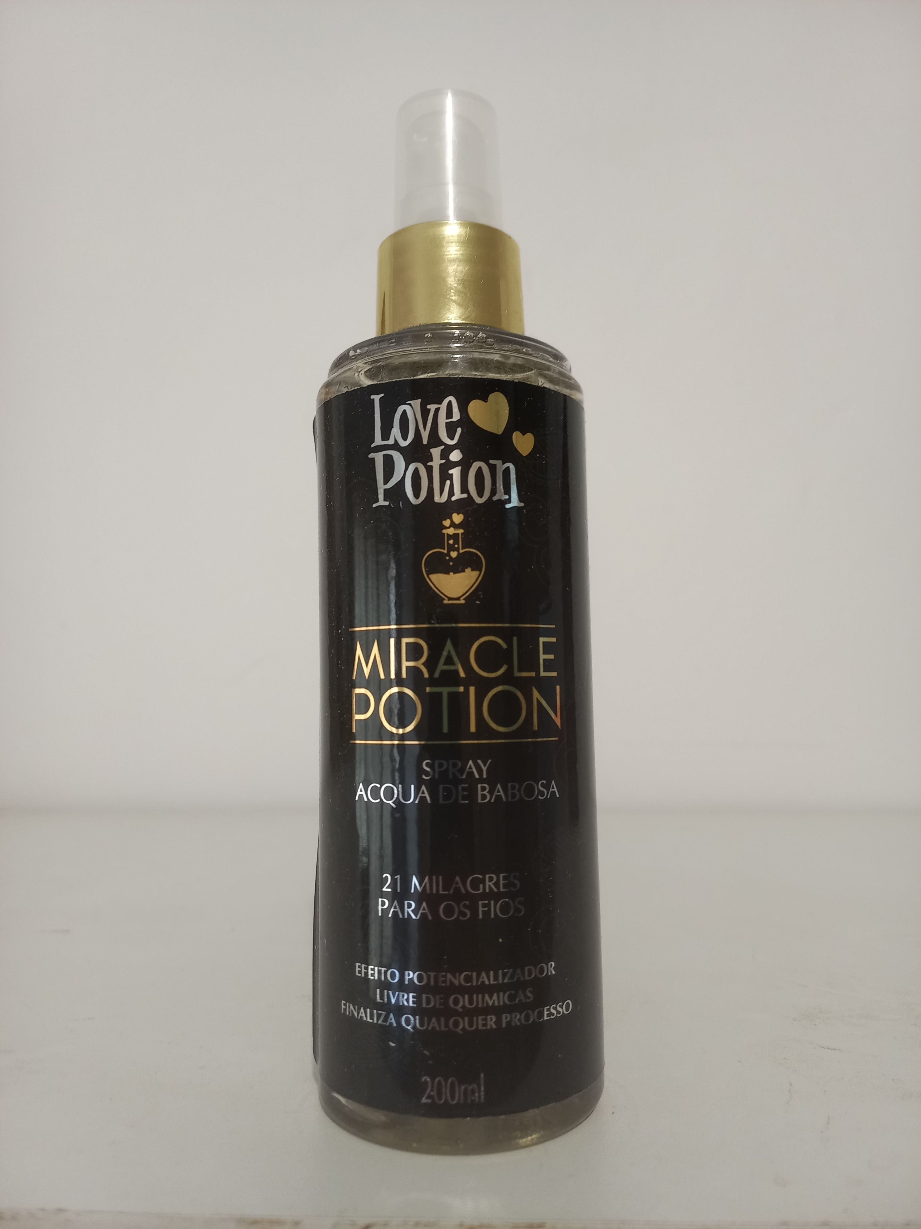 Love Potion Spray Brazilian 21 Benefits Miracle Potion Aloe Vera Acqua Spray 200ml - Love Potion
