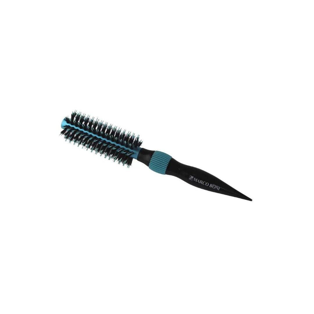 MARCO BONI Brush and Scissors Marco Boni 40mm Thermal Metallic Fun Blue Aluminum Hair Styling Brush 8051