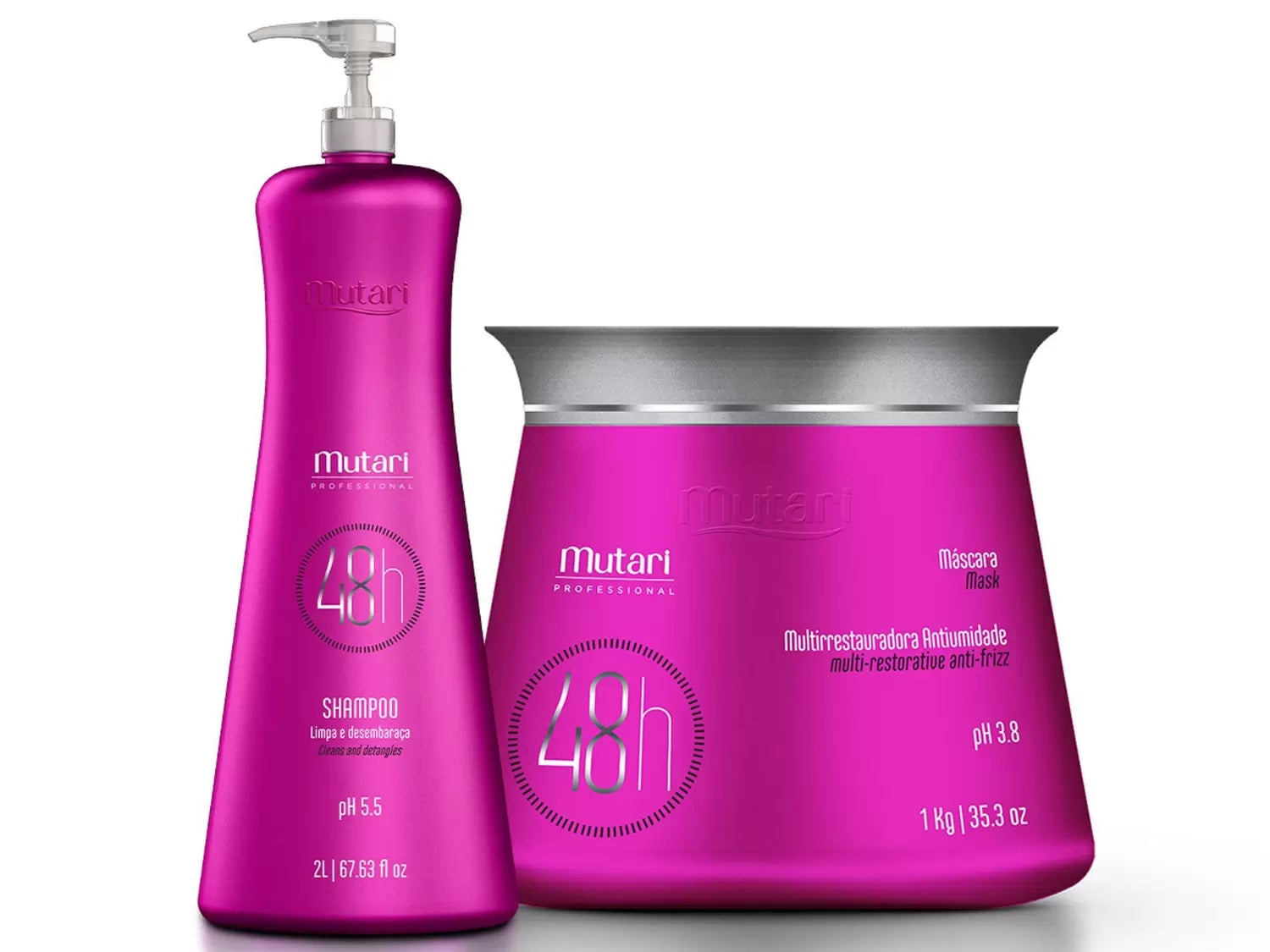 Mutari Hair Treatment Mutari 48H Anti Humidity Hair Restore Treatment Kit