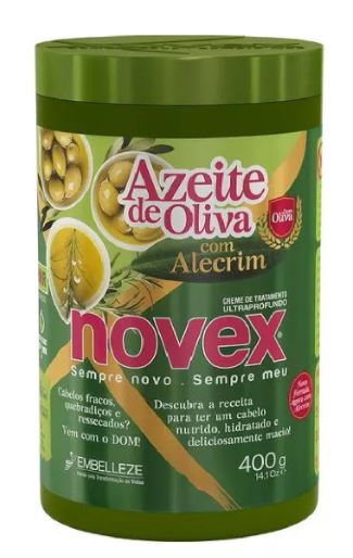 NOVEX Home Care Set Novex 400g Olive Oil Oliva Treatment Cream, 14.1oz