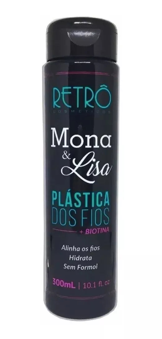 Retro Cosmetics Brazilian Keratin Brazilian Blowout Progressive Semi Definitive Mona & Lisa 300ml - Retro Cosmetics
