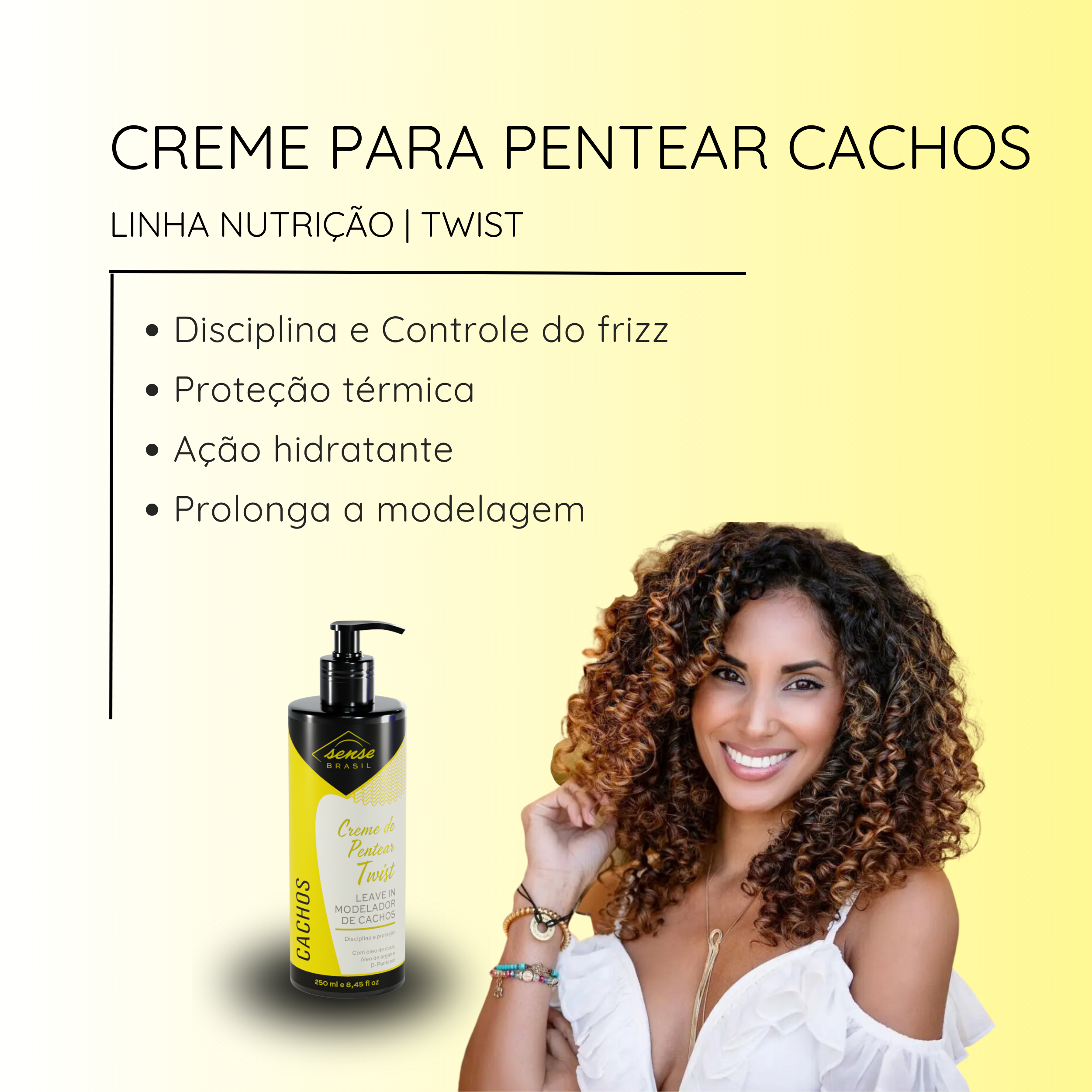 Senses Brasil Leave-in Senses Brazil - Curl Defining Cream