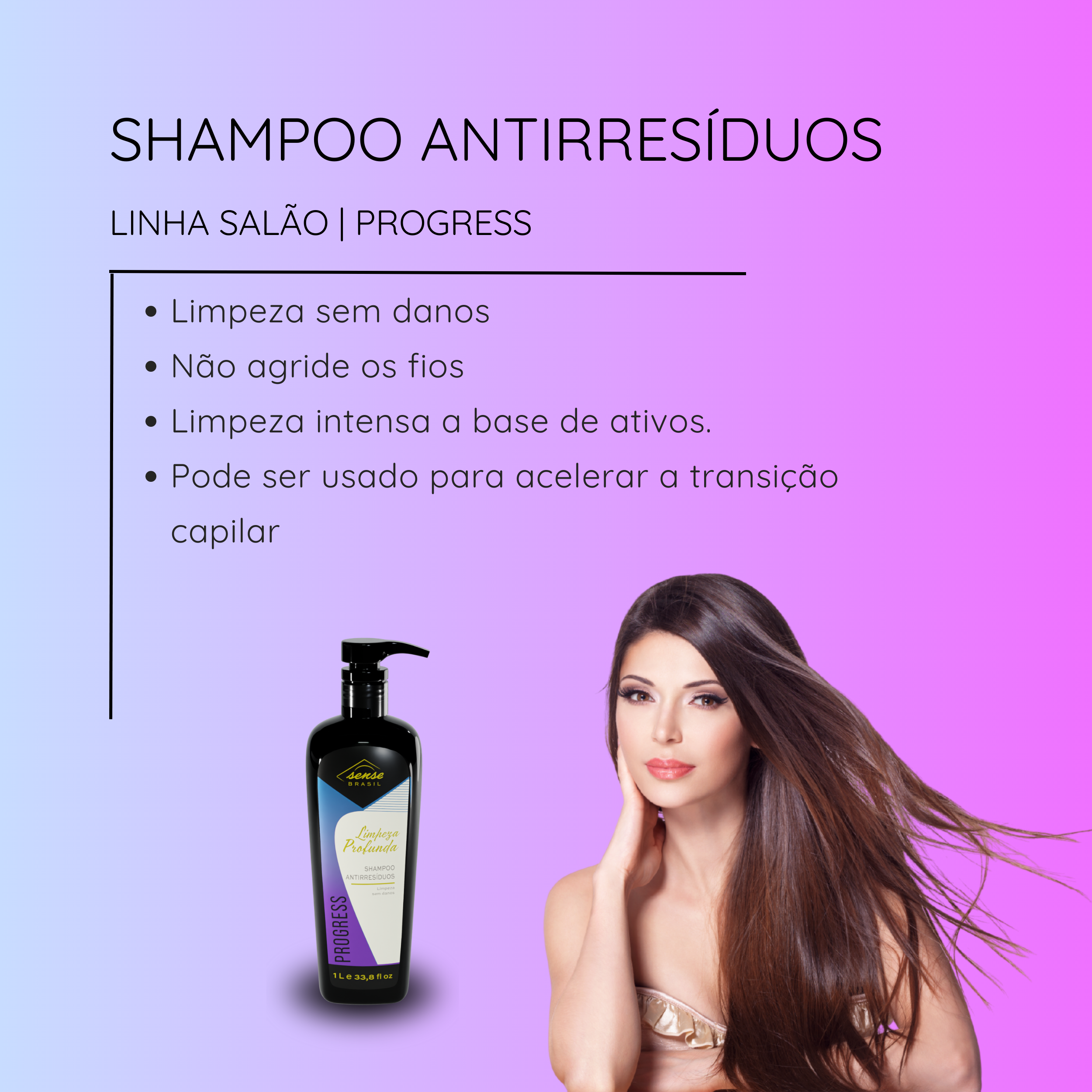 Senses Brasil Straightening Senses Brazil - Deep Cleansing Shampoo
