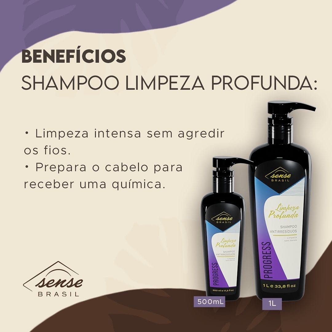 Senses Brasil Straightening Senses Brazil - Deep Cleansing Shampoo