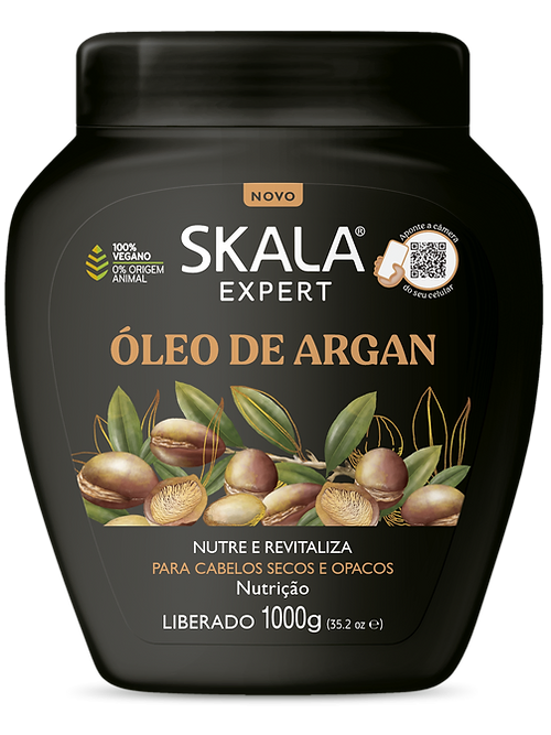 Skala Hair Serum and Oils Creme De Tratamento Óleo De Argan / Cream Argan Oil Treatment Treatment Cream - Skala