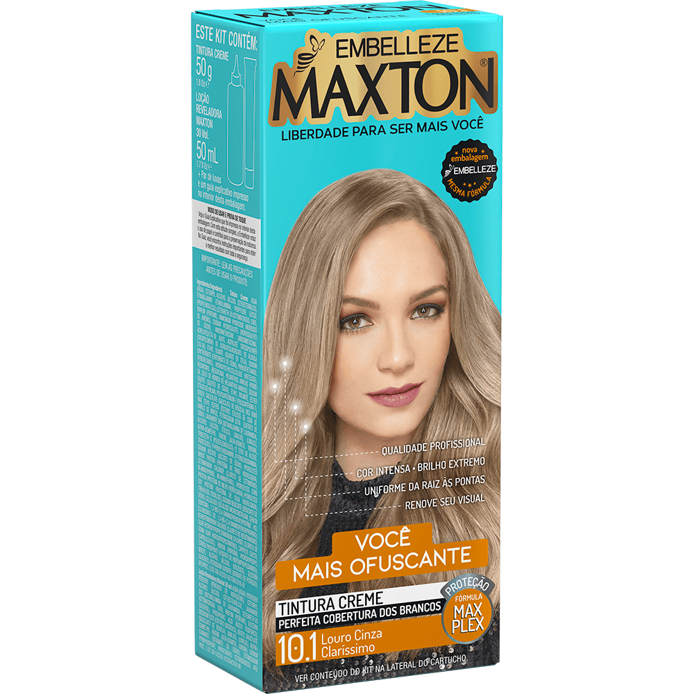 Maxton Hair Dye Maxton Hair Dye Blonde Blonde Blond Gray Clearly Kit