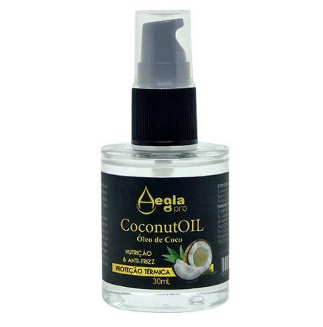 Aegla Pro Brazilian Keratin Treatment Coconut Oil Nourishing Anti Frizz Thermal Protection Finisher 30ml - Aegla Pro