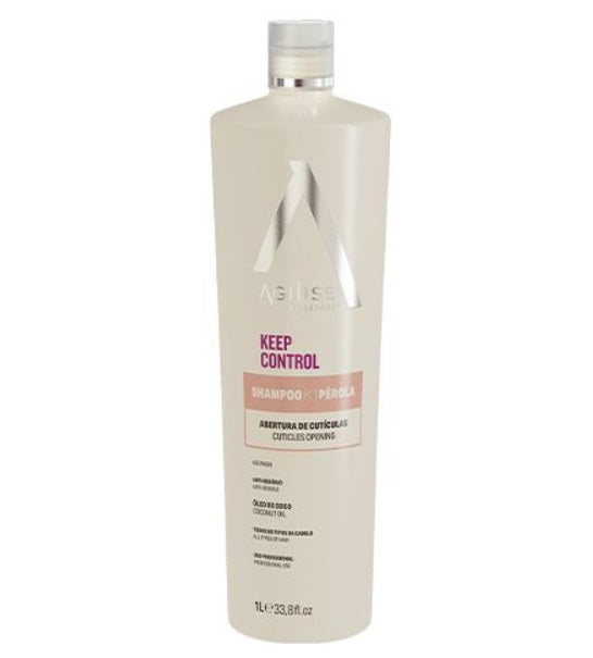Agilise Professional Shampoo K1 Control Pearl Shampoo Coconut Keratin Hair Treatment 1L - Agilise Professional