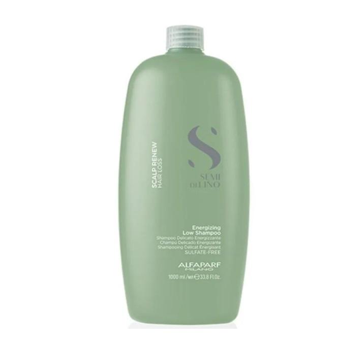 Alfaparf Milano Brazilian Keratin Treatment Semi Di Lino Scalp Renew Hair Energizing Low Shampoo 1000ml - Alfaparf Milano