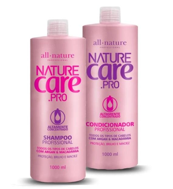 All Nature Home Care Care Pro Argan Macadamia Highly Concentrated Treatment Kit 2x1L - All Nature