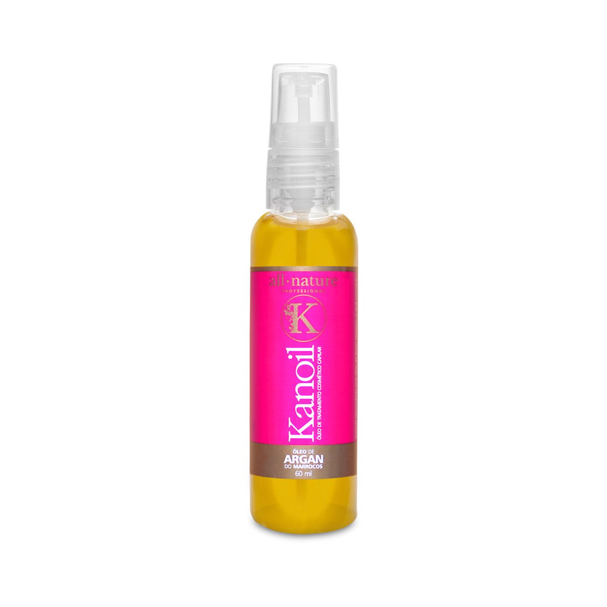 All Nature Home Care Kanoil Organic Argan Oil Silicones Leave-In Treatment Finisher 60ml - All Nature