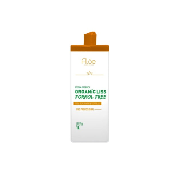 Aloe Hair Straighteners Progressive Brush Straightening Hair Treatment Organic Liss Formol Free 1L - Aloe